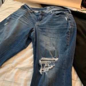Old navy plus size straight leg power Jean